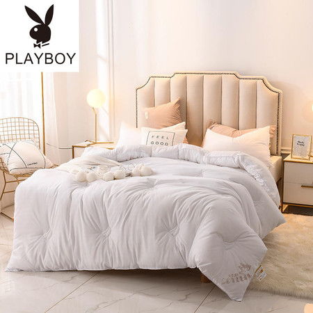 花花公子 playboy 家紡床上用品 200 230 8斤提花大豆纖維冬被圖片大全 郵樂官方網(wǎng)站