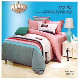 80支磨毛簡約格調床上用品長絨棉四件套 智勝動力家紡