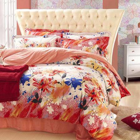 藍(lán)絲羽家紡新品暖冬短毛絨四件套 7款花型，溫暖你的1.5米床